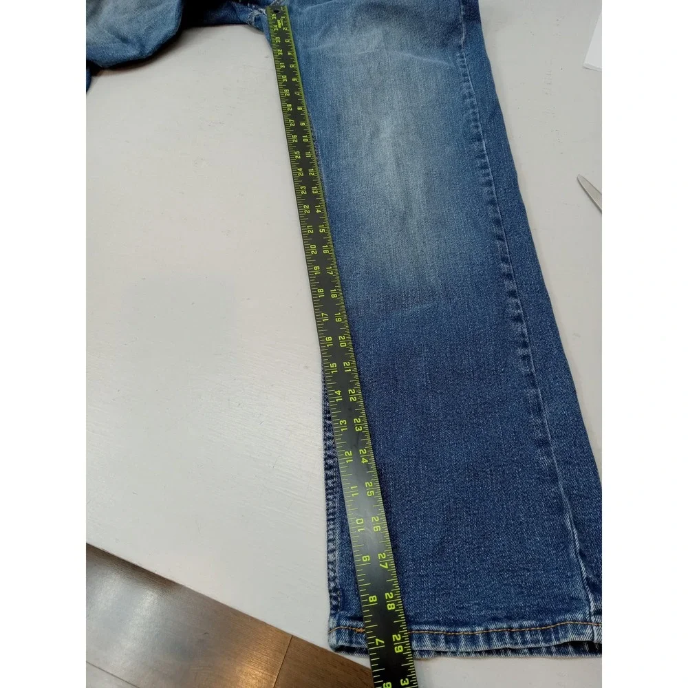 Denizen from Levis 285 Relaxed Fit Straight Leg Jeans Men's 30x30 Blue Denim